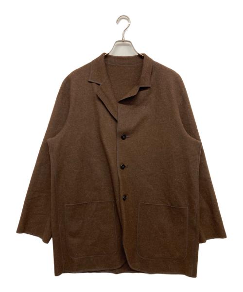 Cale（カル）Cale (カル) WOOL FELT 3B JACKET ブラウン サイズ:4の古着・服飾アイテム