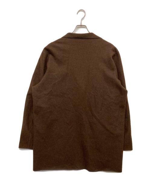 Cale（カル）Cale (カル) WOOL FELT 3B JACKET ブラウン サイズ:4の古着・服飾アイテム
