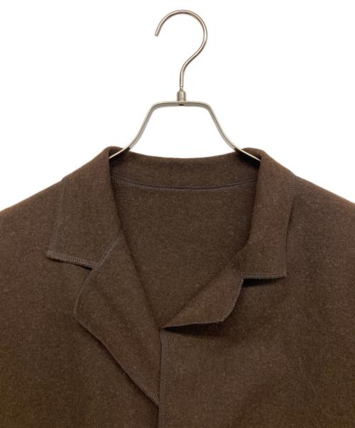 Cale（カル）Cale (カル) WOOL FELT 3B JACKET ブラウン サイズ:4の古着・服飾アイテム