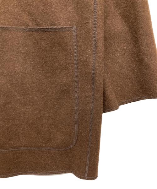 Cale（カル）Cale (カル) WOOL FELT 3B JACKET ブラウン サイズ:4の古着・服飾アイテム