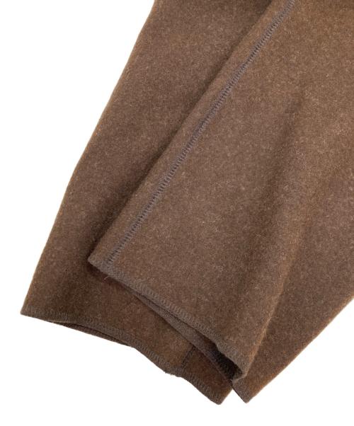 Cale（カル）Cale (カル) WOOL FELT 3B JACKET ブラウン サイズ:4の古着・服飾アイテム