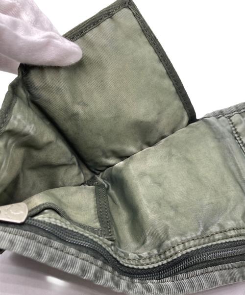Porter Classic（ポータークラシック）Porter Classic (ポータークラシック) SUPER NYLON ネックウォレット グリーンの古着・服飾アイテム