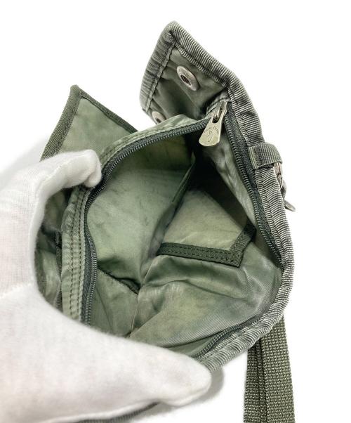 Porter Classic（ポータークラシック）Porter Classic (ポータークラシック) SUPER NYLON ネックウォレット グリーンの古着・服飾アイテム