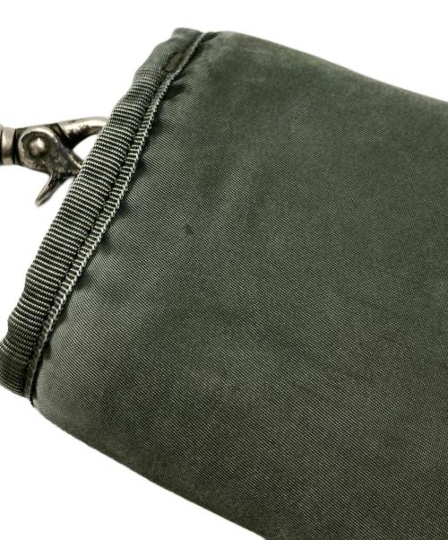 Porter Classic（ポータークラシック）Porter Classic (ポータークラシック) SUPER NYLON ネックウォレット グリーンの古着・服飾アイテム