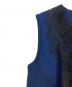 中古・古着 TADASHI SHOJI (タダシ ショージ) レース ミディアム タイトドレス ネイビー サイズ:SIZE0：8000円
