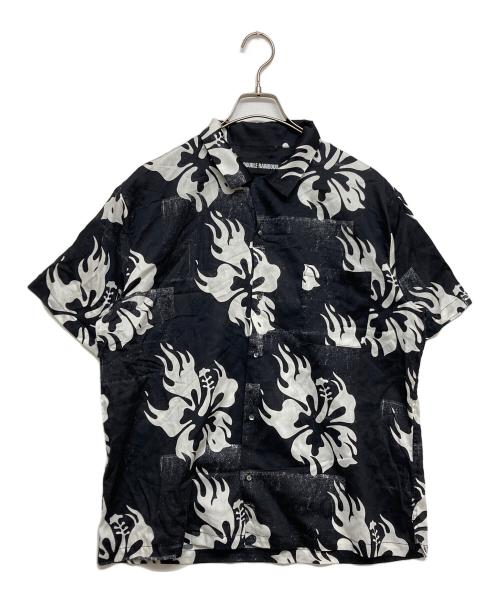 DOUBLE RAINBOUU（ダブルレインボー）DOUBLE RAINBOUU (ダブルレインボー) Ron Herman (ロンハーマン) Graphic Shirt ブラック サイズ:SIZE Mの古着・服飾アイテム
