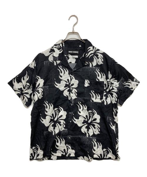 DOUBLE RAINBOUU（ダブルレインボー）DOUBLE RAINBOUU (ダブルレインボー) Ron Herman (ロンハーマン) Graphic Shirt ブラック サイズ:SIZE Mの古着・服飾アイテム