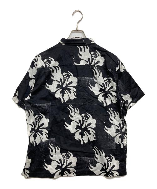 DOUBLE RAINBOUU（ダブルレインボー）DOUBLE RAINBOUU (ダブルレインボー) Ron Herman (ロンハーマン) Graphic Shirt ブラック サイズ:SIZE Mの古着・服飾アイテム