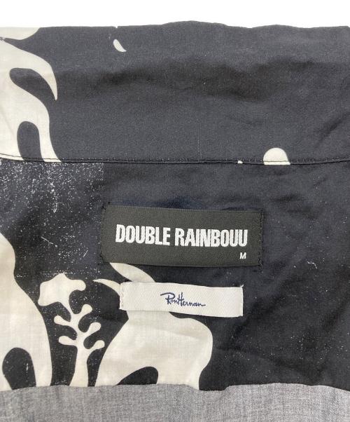 DOUBLE RAINBOUU（ダブルレインボー）DOUBLE RAINBOUU (ダブルレインボー) Ron Herman (ロンハーマン) Graphic Shirt ブラック サイズ:SIZE Mの古着・服飾アイテム