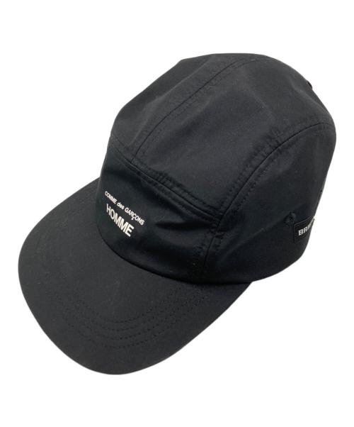 COMME des GARCONS HOMME（コムデギャルソン オム）COMME des GARCONS HOMME (コムデギャルソン オム) NYLON WEATHER CAP BRIEFING BLACK ブラックの古着・服飾アイテム
