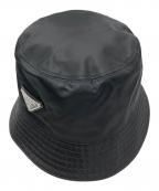 PRADAプラダ）の古着「Re-nylonバケットハット」｜ブラック