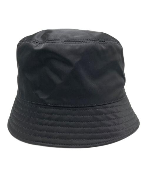 PRADA（プラダ）PRADA (プラダ) Re-nylonバケットハット ブラック サイズ:SIZE  Sの古着・服飾アイテム