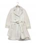 COMME des GARCONS HOMME PLUS（コムデギャルソンオムプリュス）の古着「捻じれボアコート」｜ホワイト