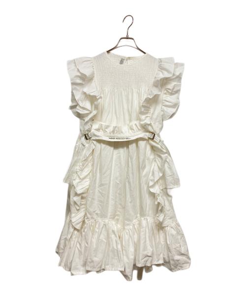 old honey（オールドハニー）old honey (オールドハニー) 72℃ short dress ホワイト サイズ:SIZE Freeの古着・服飾アイテム