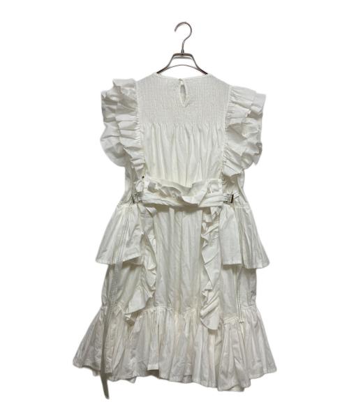 old honey（オールドハニー）old honey (オールドハニー) 72℃ short dress ホワイト サイズ:SIZE Freeの古着・服飾アイテム