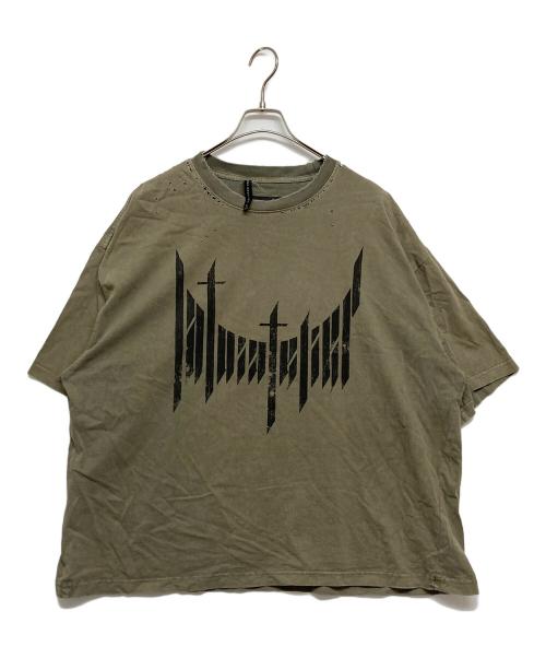 LATUI ATELIER（ラトゥイ アトリエ）LATUI ATELIER (ラトゥイ アトリエ) LTUITHEORY 01TSHIRT カーキ サイズ:SIZE Mの古着・服飾アイテム
