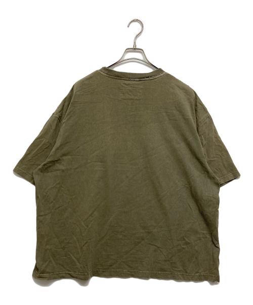 LATUI ATELIER（ラトゥイ アトリエ）LATUI ATELIER (ラトゥイ アトリエ) LTUITHEORY 01TSHIRT カーキ サイズ:SIZE Mの古着・服飾アイテム