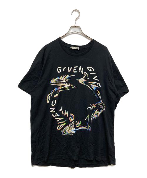 GIVENCHY（ジバンシィ）GIVENCHY (ジバンシィ) ミラージュロゴプリントTシャツ ブラック サイズ:SIZE XXLの古着・服飾アイテム