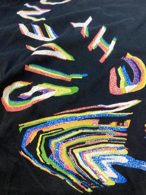 GIVENCHY（ジバンシィ）GIVENCHY (ジバンシィ) ミラージュロゴプリントTシャツ ブラック サイズ:SIZE XXLの古着・服飾アイテム