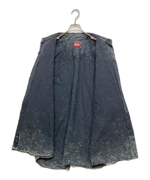 DIESEL（ディーゼル）DIESEL (ディーゼル) 24SS S-LAZER short sleeve shirt ブラック×グレー サイズ:SIZE50の古着・服飾アイテム