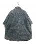 DIESEL (ディーゼル) 24SS S-LAZER short sleeve shirt ブラック×グレー サイズ:SIZE50：13000円
