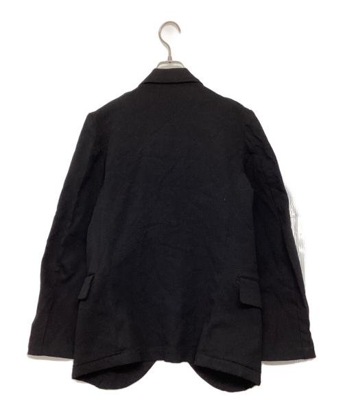 COMME des GARCONS HOMME PLUS（コムデギャルソンオムプリュス）COMME des GARCONS HOMME PLUS (コムデギャルソンオムプリュス) 縮絨マルチスタッズテーラードジャケット ブラック サイズ:Sの古着・服飾アイテム