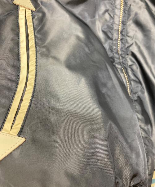 DIESEL（ディーゼル）DIESEL (ディーゼル) リバーシブルスカジャン ネイビー×グレー サイズ:SIZE Sの古着・服飾アイテム