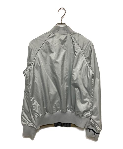 DIESEL（ディーゼル）DIESEL (ディーゼル) リバーシブルスカジャン ネイビー×グレー サイズ:SIZE Sの古着・服飾アイテム