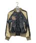 DIESEL（ディーゼル）の古着「リバーシブルスカジャン」｜ネイビー×グレー