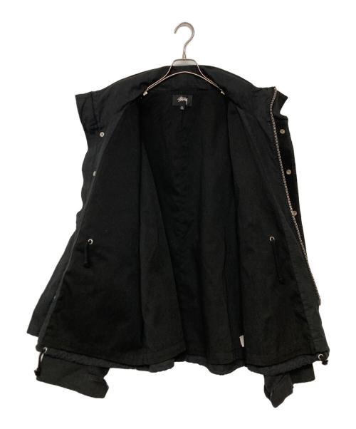 stussy（ステューシー）stussy (ステューシー) M65ジャケット ブラック サイズ:SIZE XLの古着・服飾アイテム