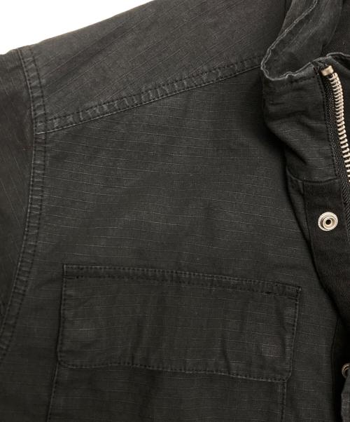 stussy（ステューシー）stussy (ステューシー) M65ジャケット ブラック サイズ:SIZE XLの古着・服飾アイテム