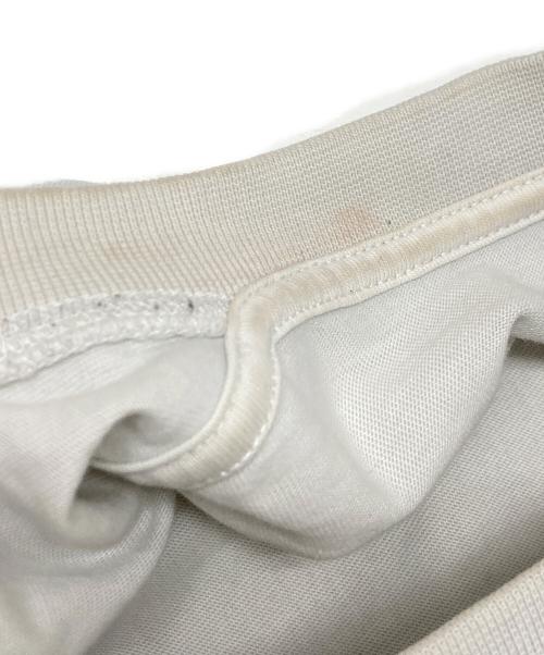 BALENCIAGA（バレンシアガ）BALENCIAGA (バレンシアガ) Caps Destroyed Flatground T-shirt ホワイト サイズ:SIZE Sの古着・服飾アイテム