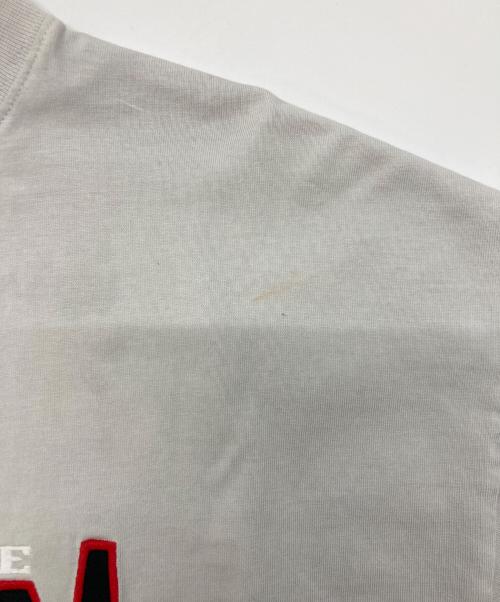 BALENCIAGA（バレンシアガ）BALENCIAGA (バレンシアガ) AUTHENTIC オーセンティック ロゴ刺繍オーバーサイズTシャツ グレー サイズ:Mの古着・服飾アイテム