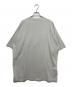 BALENCIAGA (バレンシアガ) AUTHENTIC オーセンティック ロゴ刺繍オーバーサイズTシャツ グレー サイズ:M：40000円