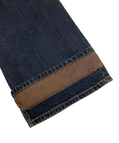 Fax copy Express（ファックス コピー エクスプレス）Fax Copy Express (ファックス コピー エクスプレス) デニムパンツ インディゴ サイズ:SIZE Lの古着・服飾アイテム