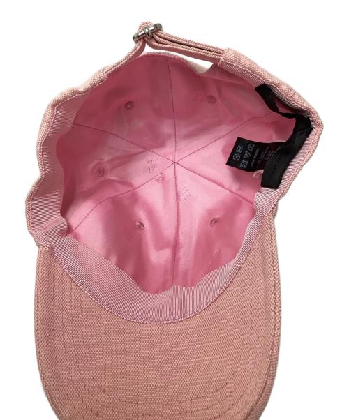 GIVENCHY（ジバンシィ）GIVENCHY (ジバンシィ) リネン混キャップ ピンクの古着・服飾アイテム