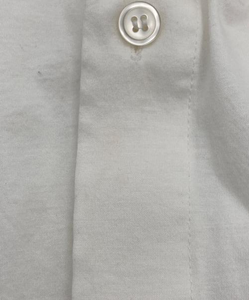 HOMME PLISSE ISSEY MIYAKE（オム プリッセ イッセイ ミヤケ）HOMME PLISSE ISSEY MIYAKE (オム プリッセ イッセイ ミヤケ) JERSEY SHIRT ホワイト サイズ:SIZE 3の古着・服飾アイテム