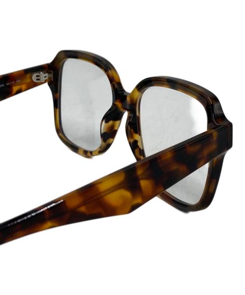 LOEWE（ロエベ）LOEWE (ロエベ) 伊達眼鏡 ブラウン サイズ:55-17-145の古着・服飾アイテム