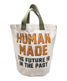 HUMAN MADE（ヒューマンメイド）の古着「CANVAS TOTE SMALL」｜アイボリー
