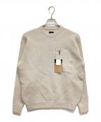 THE NORTH FACEザ ノース フェイス）の古着「ロックサーフェスウールセーター」｜アイボリー