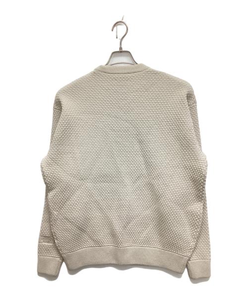 THE NORTH FACE（ザ ノース フェイス）THE NORTH FACE (ザ ノース フェイス) ロックサーフェスウールセーター アイボリー サイズ:SIZE L 未使用品の古着・服飾アイテム