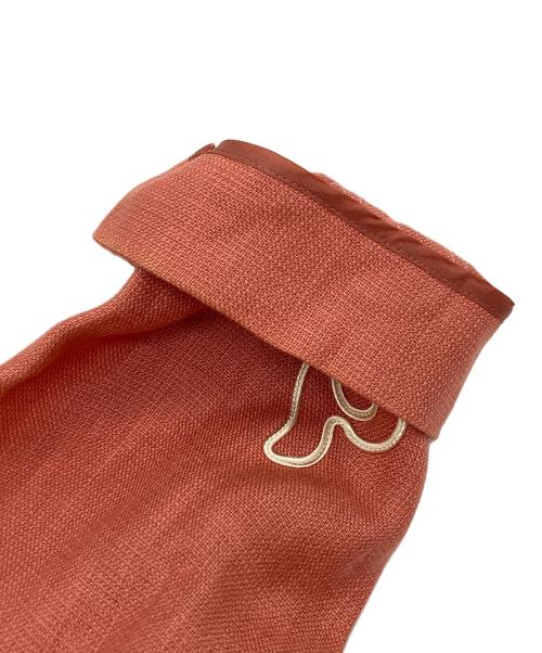 Yves Saint Laurent（イヴサンローラン）Yves Saint Laurent (イヴサンローラン) デザイン刺繍テーラード ピンク サイズ:SIZE Mの古着・服飾アイテム