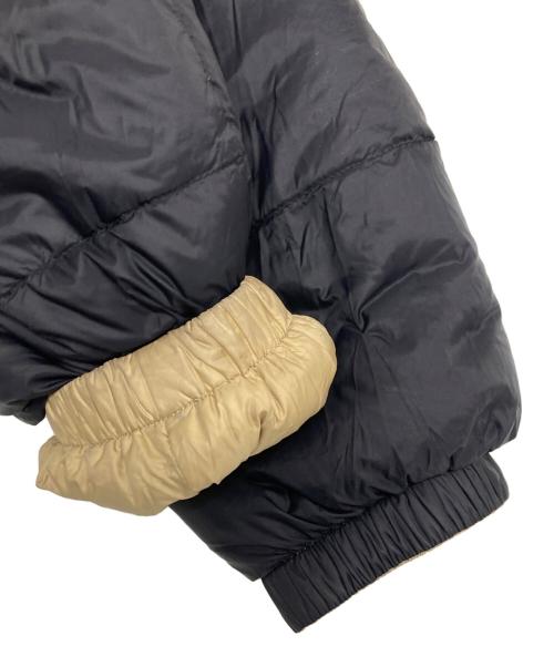 FIRST DOWN（ファーストダウン）FIRST DOWN (ファーストダウン) WIND AND SEA (ウィンダンシー) ダウンジャケット ブラック×ブラウン サイズ:SIZE Lの古着・服飾アイテム