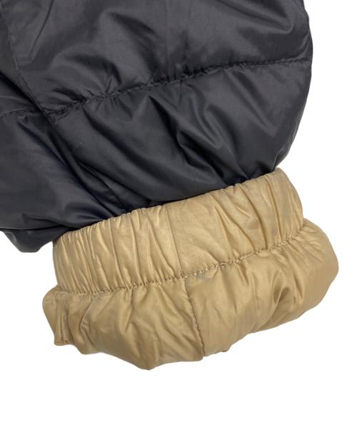 FIRST DOWN（ファーストダウン）FIRST DOWN (ファーストダウン) WIND AND SEA (ウィンダンシー) ダウンジャケット ブラック×ブラウン サイズ:SIZE Lの古着・服飾アイテム