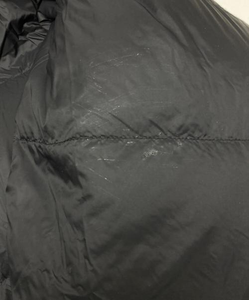 FIRST DOWN（ファーストダウン）FIRST DOWN (ファーストダウン) WIND AND SEA (ウィンダンシー) ダウンジャケット ブラック×ブラウン サイズ:SIZE Lの古着・服飾アイテム