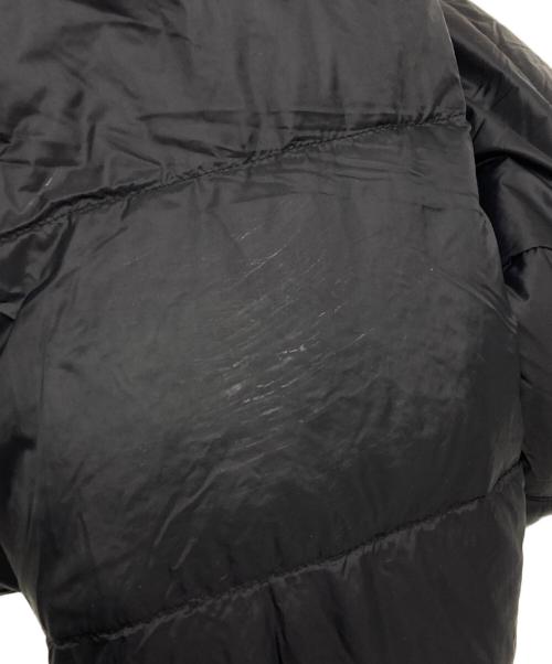 FIRST DOWN（ファーストダウン）FIRST DOWN (ファーストダウン) WIND AND SEA (ウィンダンシー) ダウンジャケット ブラック×ブラウン サイズ:SIZE Lの古着・服飾アイテム