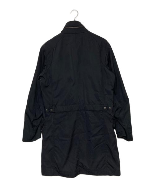 BOSS HUGO BOSS（ボス ヒューゴボス）BOSS HUGO BOSS (ボス ヒューゴボス) ポリアミドナイロンコート ネイビー サイズ:SIZE 50の古着・服飾アイテム