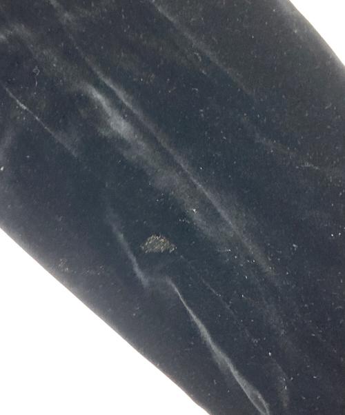 BOTTEGA VENETA ベロアテーラードジャケット（ボッテガベネタ）BOTTEGA VENETA ベロアテーラードジャケット (ボッテガベネタ) ベロアテーラードジャケット ブラック サイズ:SIZE 48の古着・服飾アイテム