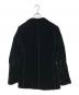BOTTEGA VENETA ベロアテーラードジャケット (ボッテガベネタ) ベロアテーラードジャケット ブラック サイズ:SIZE 48：15000円