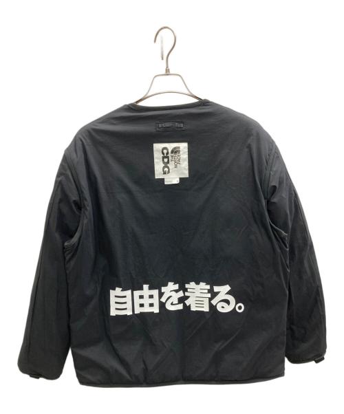 THE NORTH FACE（ザ ノース フェイス）THE NORTH FACE (ザ ノース フェイス) CDG (シーディージー) BELAY LINER JACKET カーキ×ブラック サイズ:XSの古着・服飾アイテム